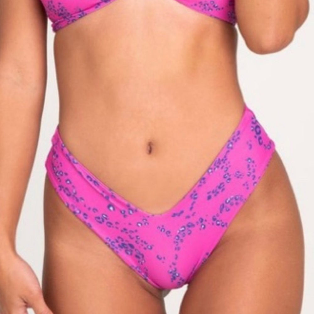 Skatie Pink and Purple Bikini Set - Picture 5 of 8